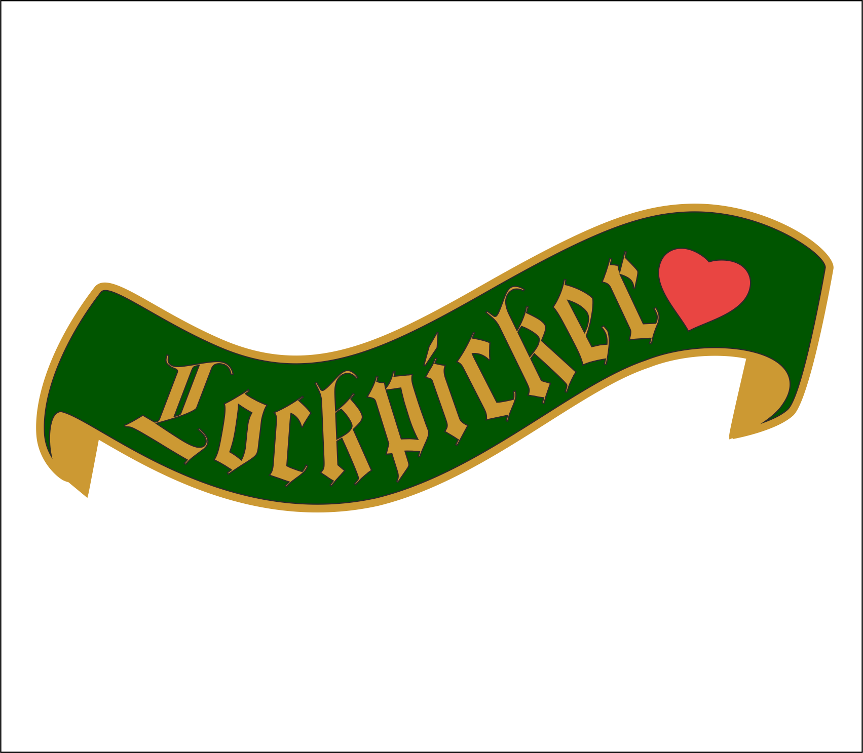 Arthur-Bühl-Arthurmeister®-Banderolen-Lockpickerherz-gruen